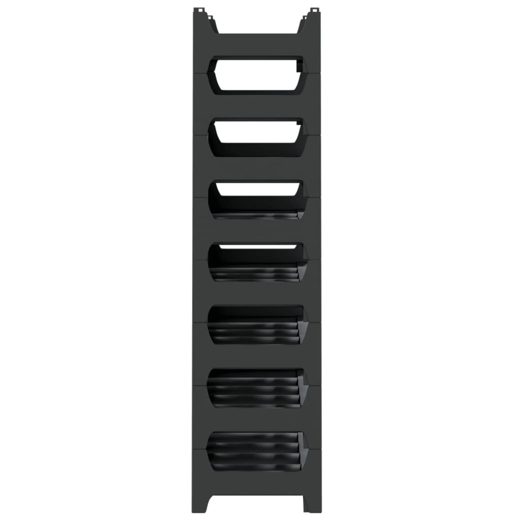 vidaXL Wine Rack for 48 Bottles PP Stackable 4
