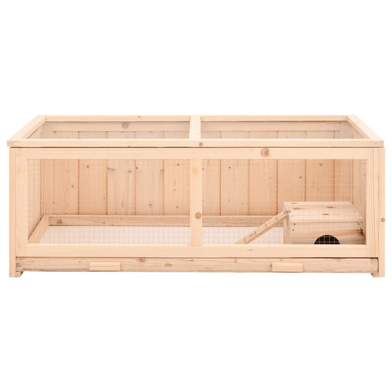 Hamster Cage 104x52x38 cm Solid Wood Fir