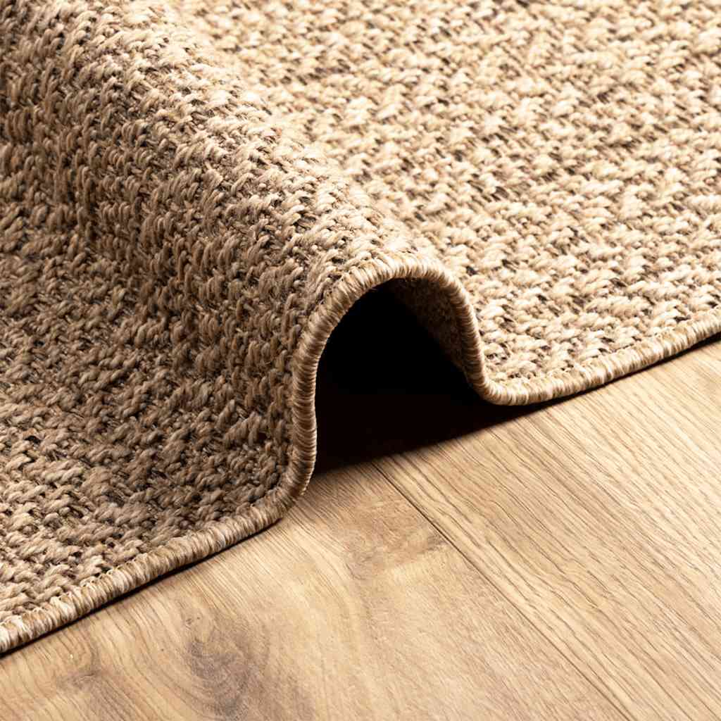 vidaXL Rug ZIZUR 80x150 cm Jute Look Indoor and Outdoor 6