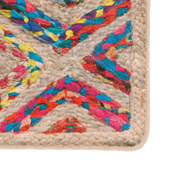 vidaXL Rug Washable Multicolour 80x300 cm 3