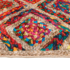 vidaXL Rug Washable Multicolour 80x300 cm 6