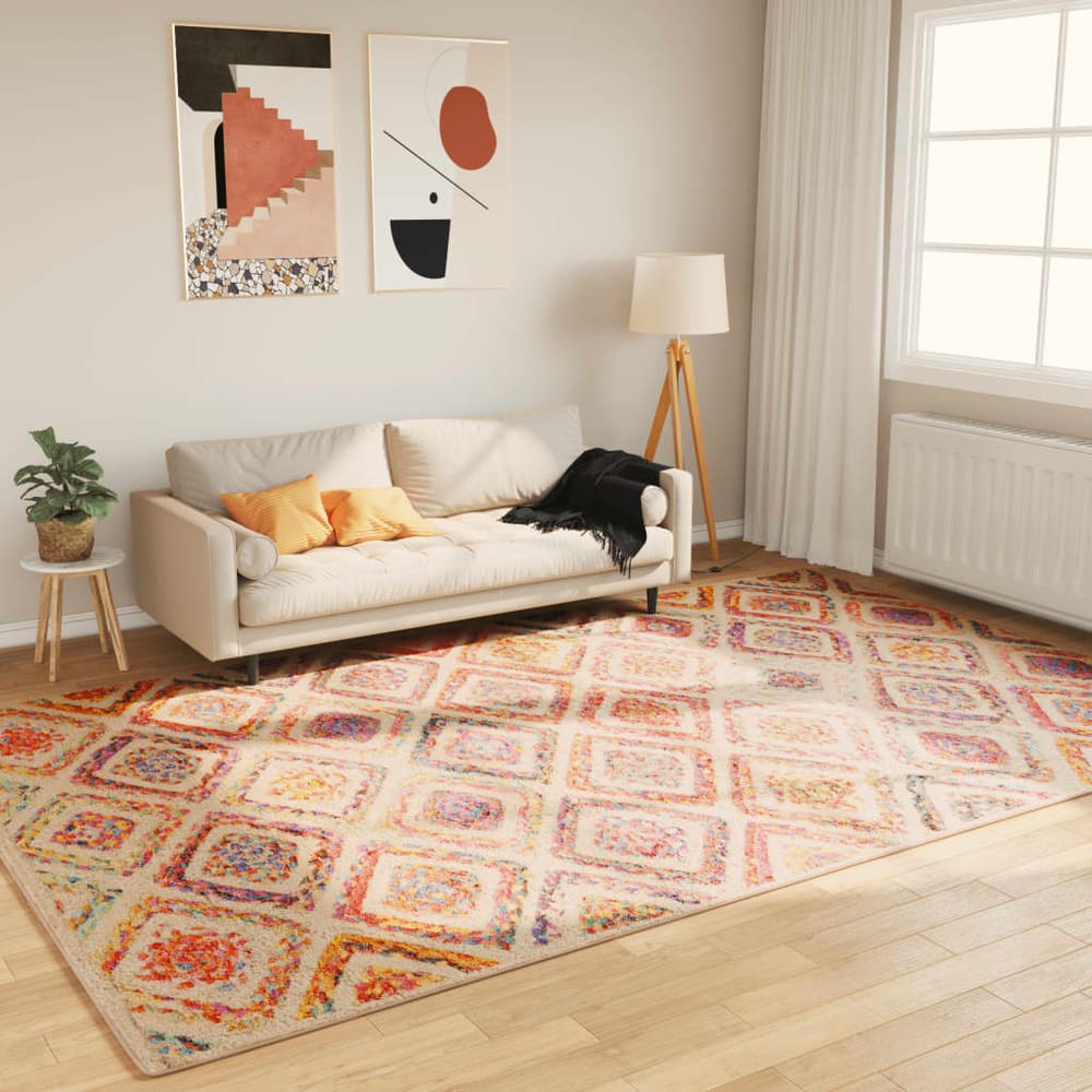 Rug Washable Multicolour 190 x 300 cm
