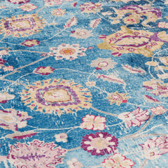 vidaXL Rug Washable Multicolour Ø 120 cm 5