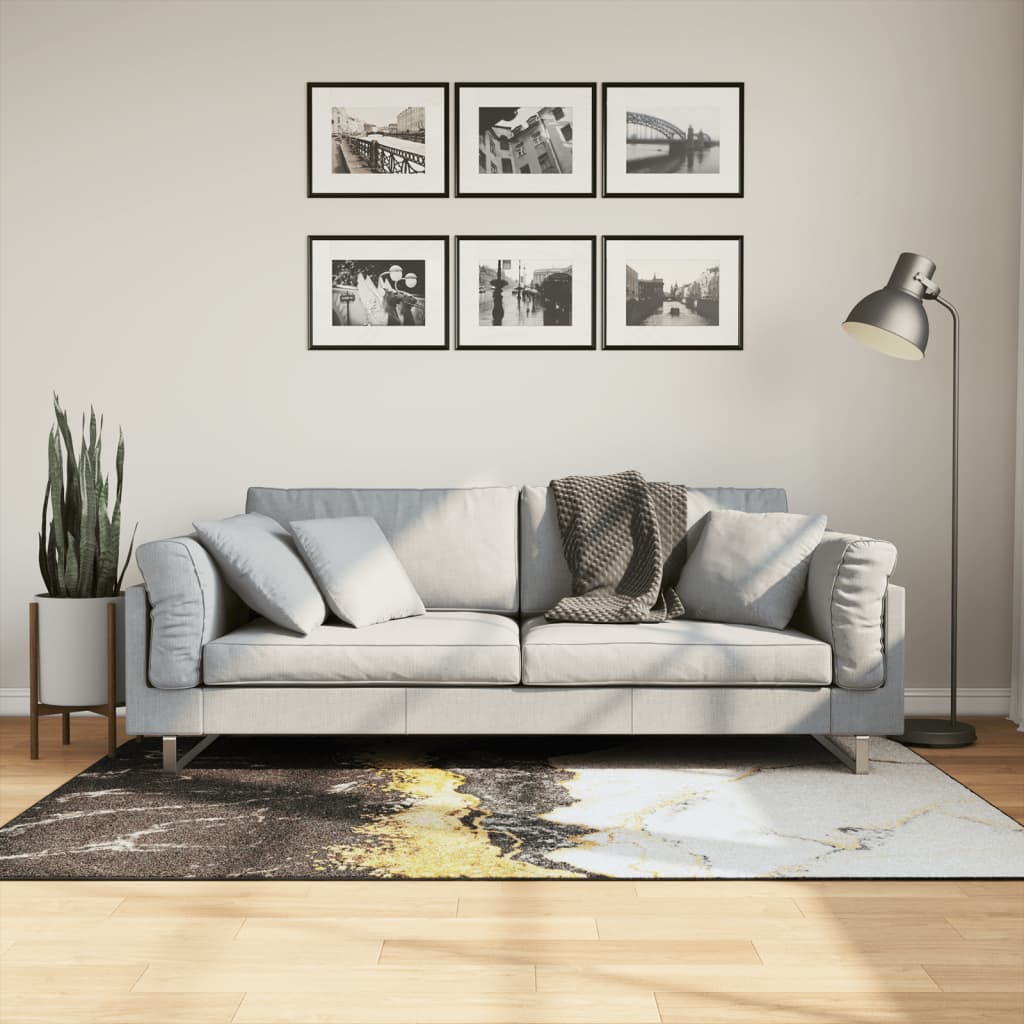 vidaXL Rug Washable Multicolour 120x180 cm 1