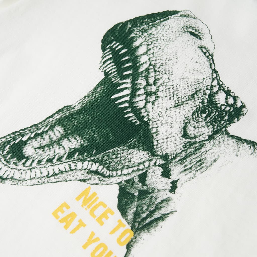 vidaXL Kids'T-shirt Ecru 92 4