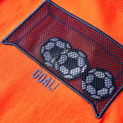 vidaXL Kids'T-shirt with Long Sleeves Bright Orange 116 4