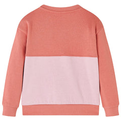 vidaXL Kids'Sweatshirt Colour Block Pink 104 2