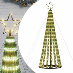 LED Christmas Tree 275 LEDs 180 cm Warm white