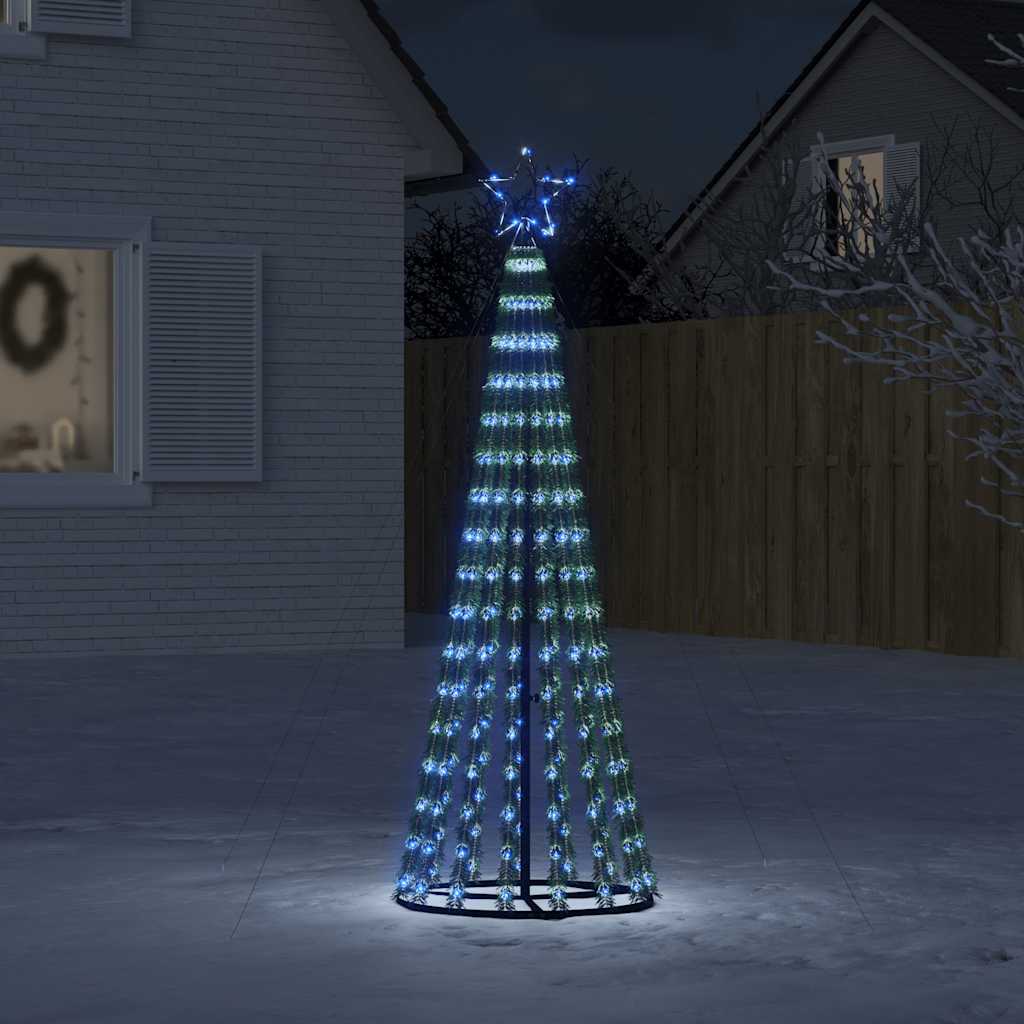 LED Christmas Tree 275 LEDs 180 cm Blue