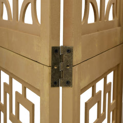 Room Divider Panels Brown Solid Wood Paulownia 40 x 200 cm 6