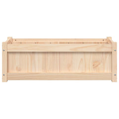 vidaXL Garden Planter 90x31x31 cm Solid Wood Pine 5
