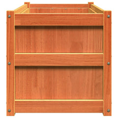 Garden Planters Solid Wood Pine Brown 1