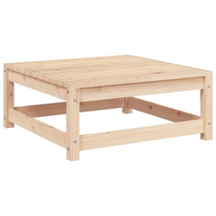 vidaXL Garden Footstool 70x70x30 cm Solid Wood Pine 2