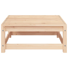 vidaXL Garden Footstool 70x70x30 cm Solid Wood Pine 4