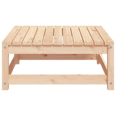 vidaXL Garden Footstool 70x70x30 cm Solid Wood Pine 5
