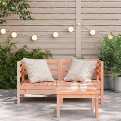 Solid Douglas wood Medium 2 pcs Natural douglas Corner sofa
