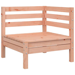 Solid Douglas wood Medium 2 pcs Natural douglas Corner sofa