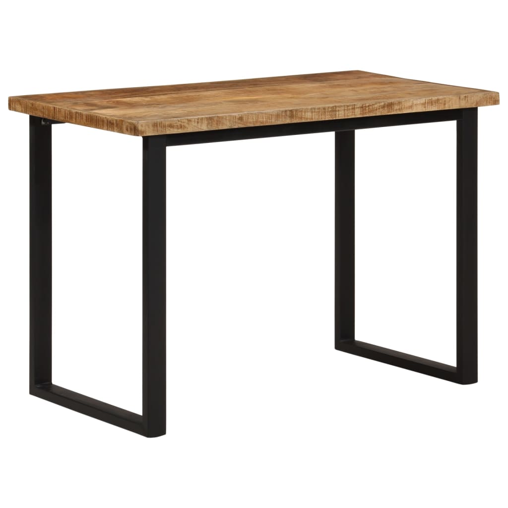 vidaXL Dining Table 110x55x75 cm Solid Wood Mango 1