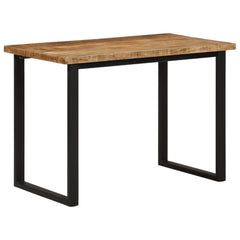 vidaXL Dining Table 110x55x75 cm Solid Wood Mango 1