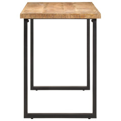 vidaXL Dining Table 110x55x75 cm Solid Wood Mango 3