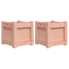 vidaXL Garden Planters 2 pcs Solid Wood Douglas 2