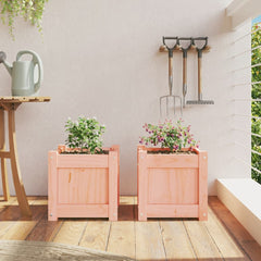 vidaXL Garden Planters 2 pcs Solid Wood Douglas 3