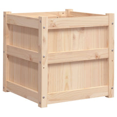 Garden Planters Solid Wood Pine Natural pine 2