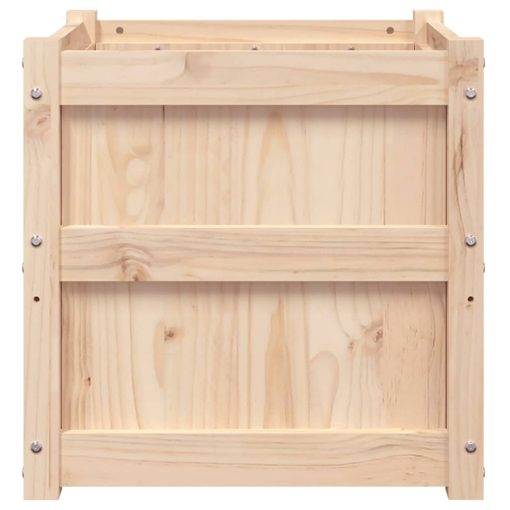 Garden Planters Solid Wood Pine Natural pine 2