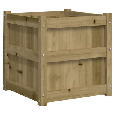 Garden Planter 50x50x50 cm Impregnated Wood Pine