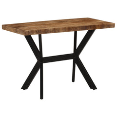 vidaXL Dining Table 110x55x75 cm Solid Wood Mango 1