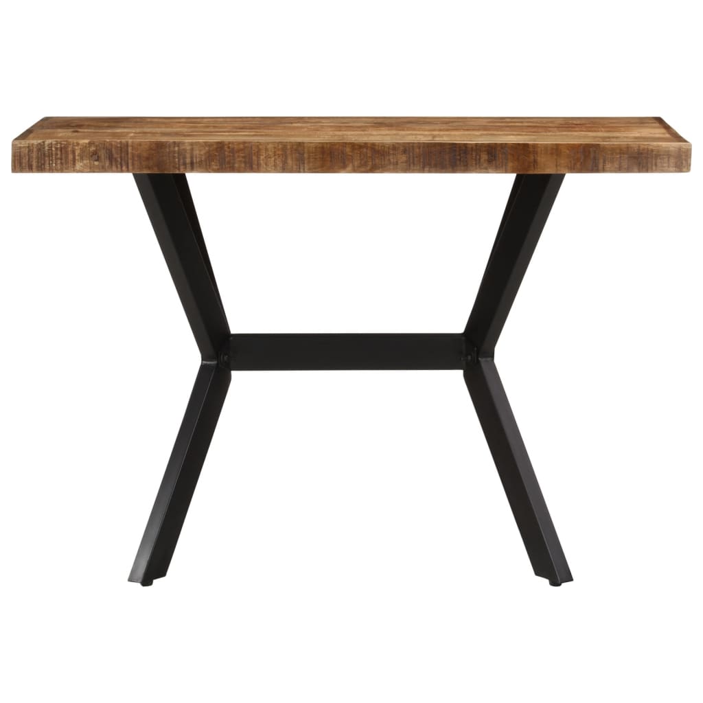 vidaXL Dining Table 110x55x75 cm Solid Wood Mango 2