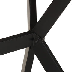 vidaXL Dining Table 110x55x75 cm Solid Wood Mango 6
