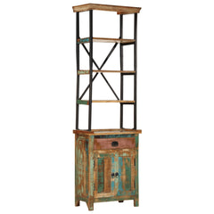 vidaXL Highboard 55x30x180 cm Solid Wood Reclaimed 4