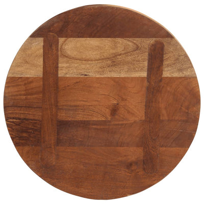 Table Top Ø 50x2.5 cm Round Solid Wood Reclaimed