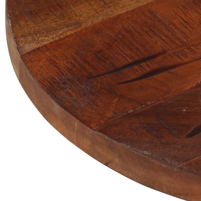 Table Top Ø 50x2.5 cm Round Solid Wood Reclaimed