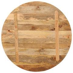 Table Top Ø 70x3.8 cm Round Solid Wood Mango Thickness 38 mm 70 cm Mango wood(natural)