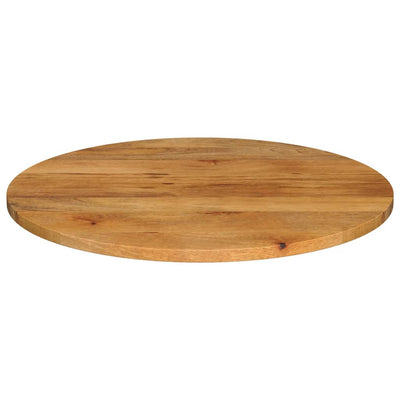 Table Top Ø 70x2.5 cm Round Solid Wood Mango