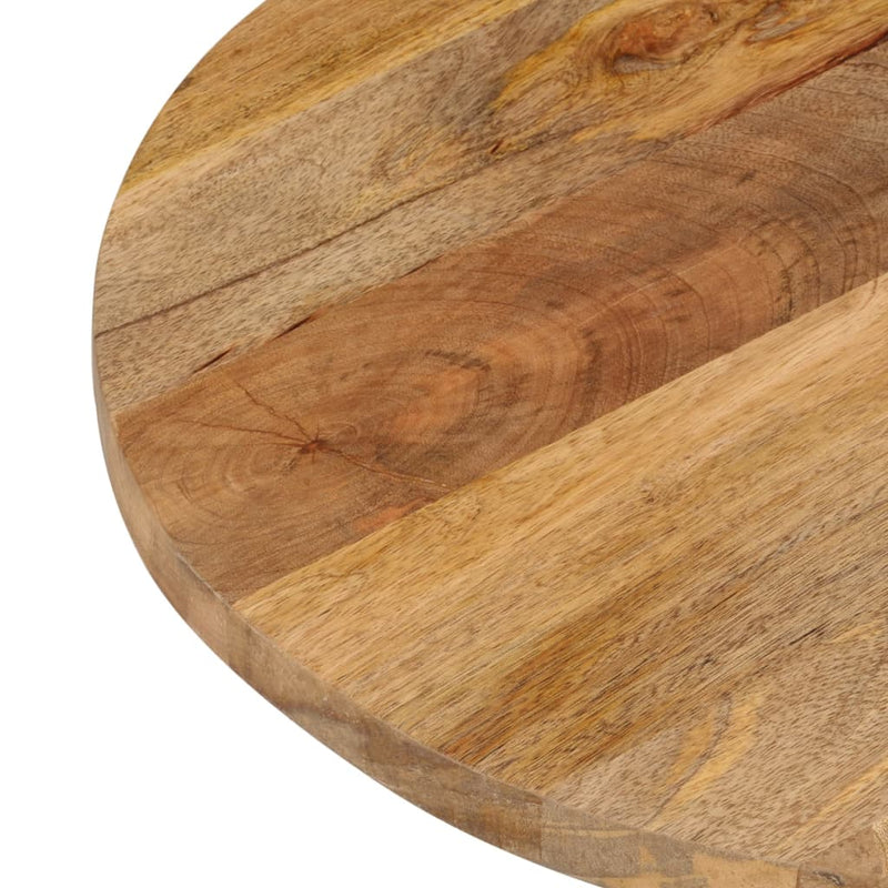 Table Top 80x40x3.8 cm Oval Solid Wood Mango