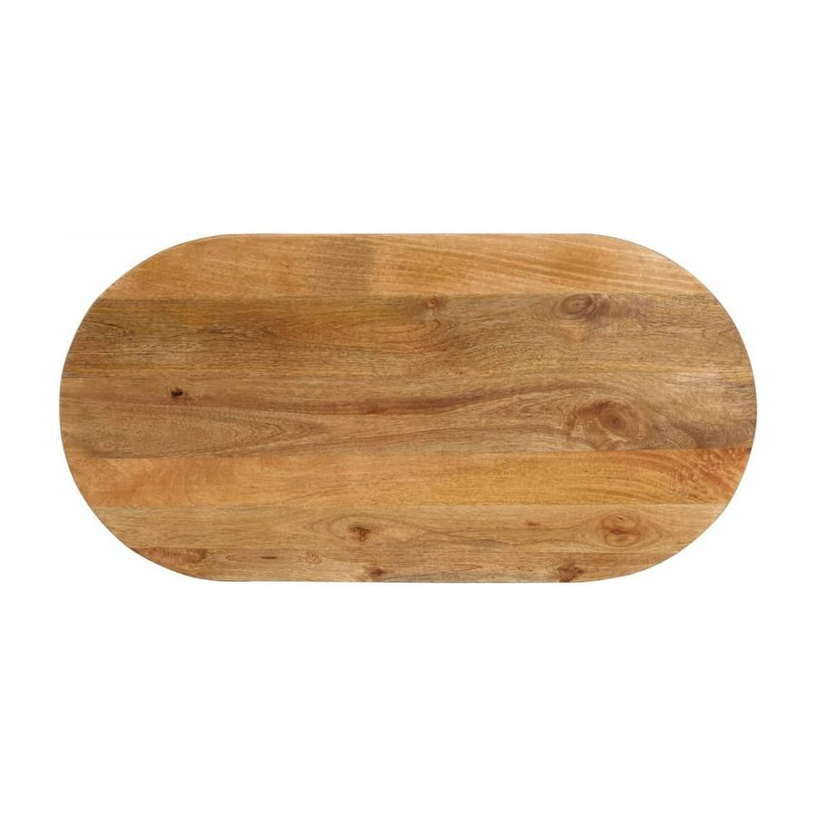 Table Top Oval Solid Wood Mango