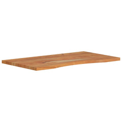 vidaXL Desk Top 80x50x2.5 cm Rectangular Solid Wood Acacia 3