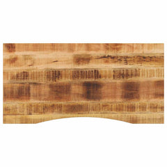 Desk Top Curve Solid Wood Rough Mango