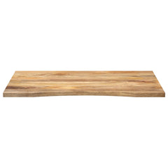 Desk Top Curve Solid Wood Rough Mango