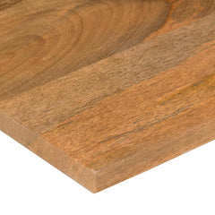 vidaXL Desk Top with Curve 80x50x2.5 cm Solid Wood Rough Mango 6