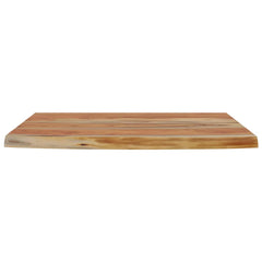 vidaXL Wall Shelf 60x40x3.8 cm Rectangular Solid Wood Acacia Live Edge 4