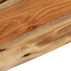 vidaXL Wall Shelf 60x40x3.8 cm Rectangular Solid Wood Acacia Live Edge 6