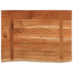 vidaXL Bathroom Countertop 70x60x3.8 cm Rectangular Solid Wood Acacia 5