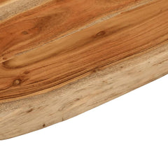 Bathroom Countertop 60x60x3.8 cm Square Solid Wood Acacia Natural Solid Acacia Wood 70 cm