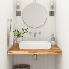 vidaXL Bathroom Countertop 70x60x3.8 cm Rectangular Solid Wood Acacia 1