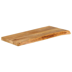 vidaXL Table Top Live Edge 80x40x3.8 cm Solid Wood Mango 2
