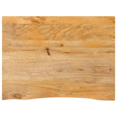 vidaXL Table Top Live Edge 70x60x3.8 cm Solid Wood Mango 1
